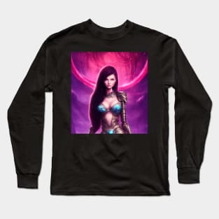 Alysia the Celestial - Fantasy Girl Long Sleeve T-Shirt